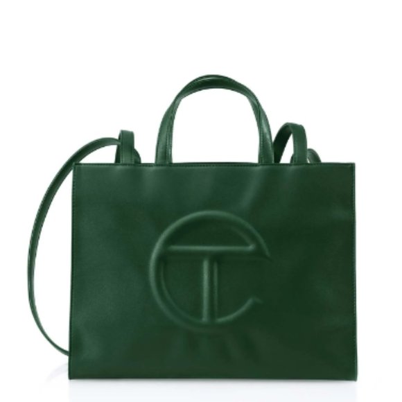 Telfar Medium Shopping Bag-Army Green